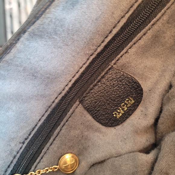 Gucci Black Tote with Bamboo Handles - Picture 4 of 8